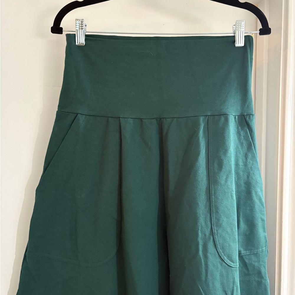 Manners London Puff Pants Tall in Forest Green Cotton Street Wear size L NWOT - Picture 5 of 9